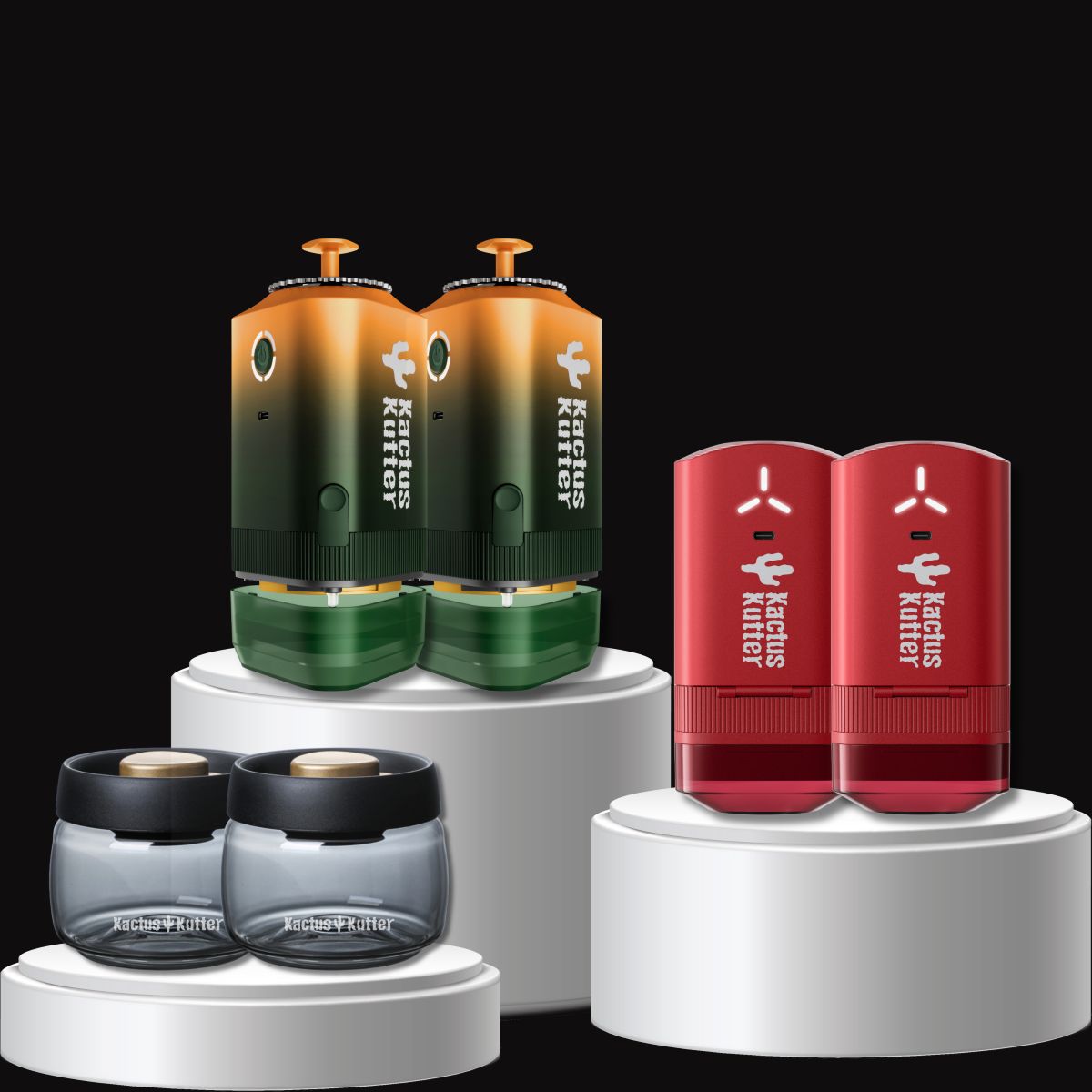2 K5 & 2 K2 Pro Red & 2 JAR