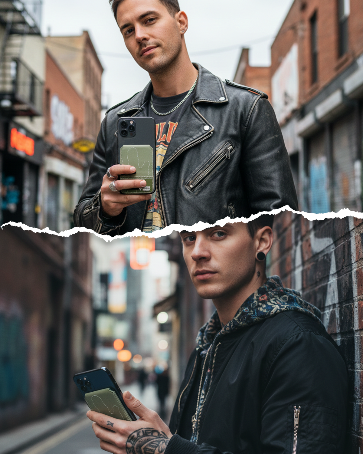 KactusKutter Magnetic Card Wallet MagSafe