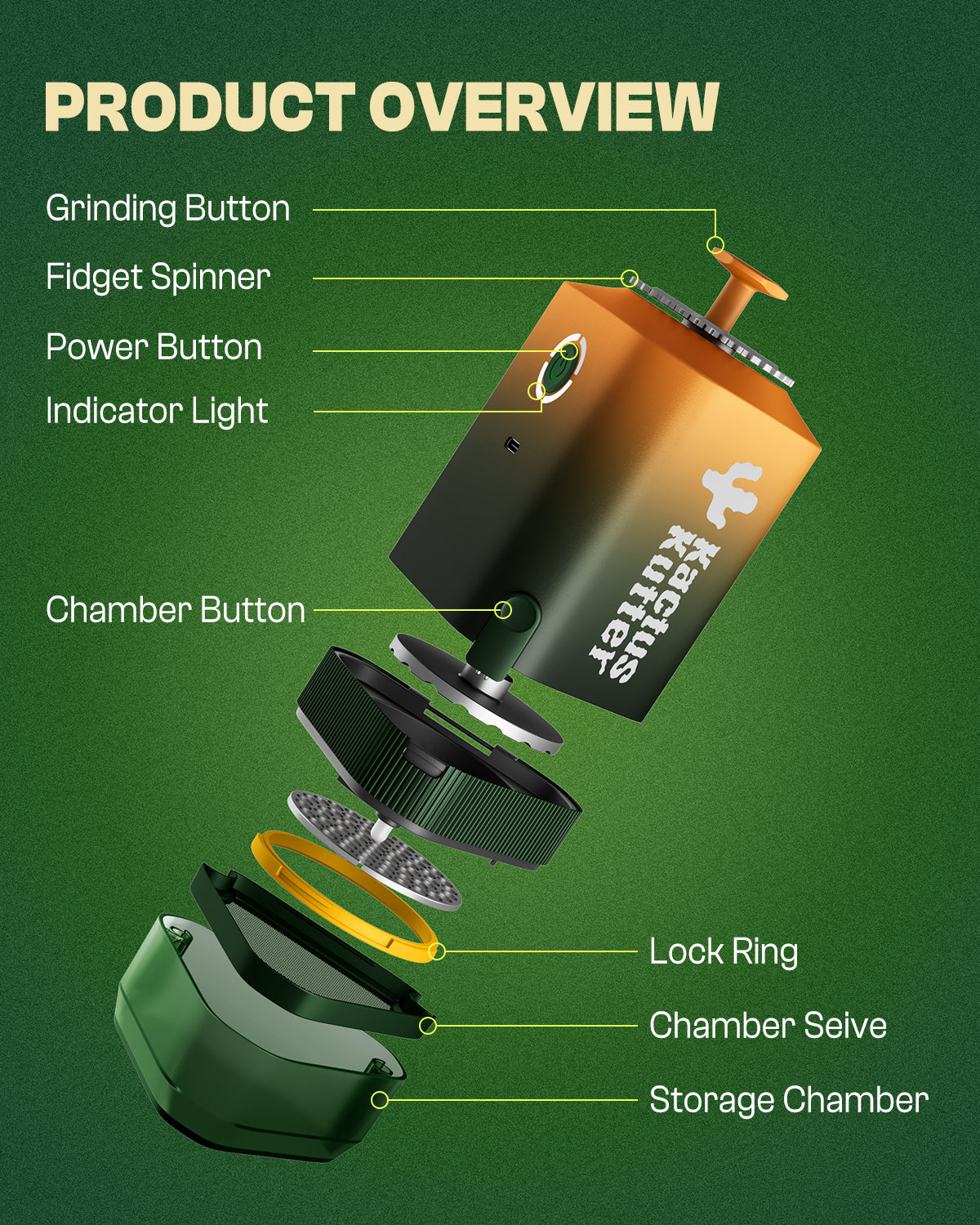 K5 Electric Herb Grinder - Limited Version