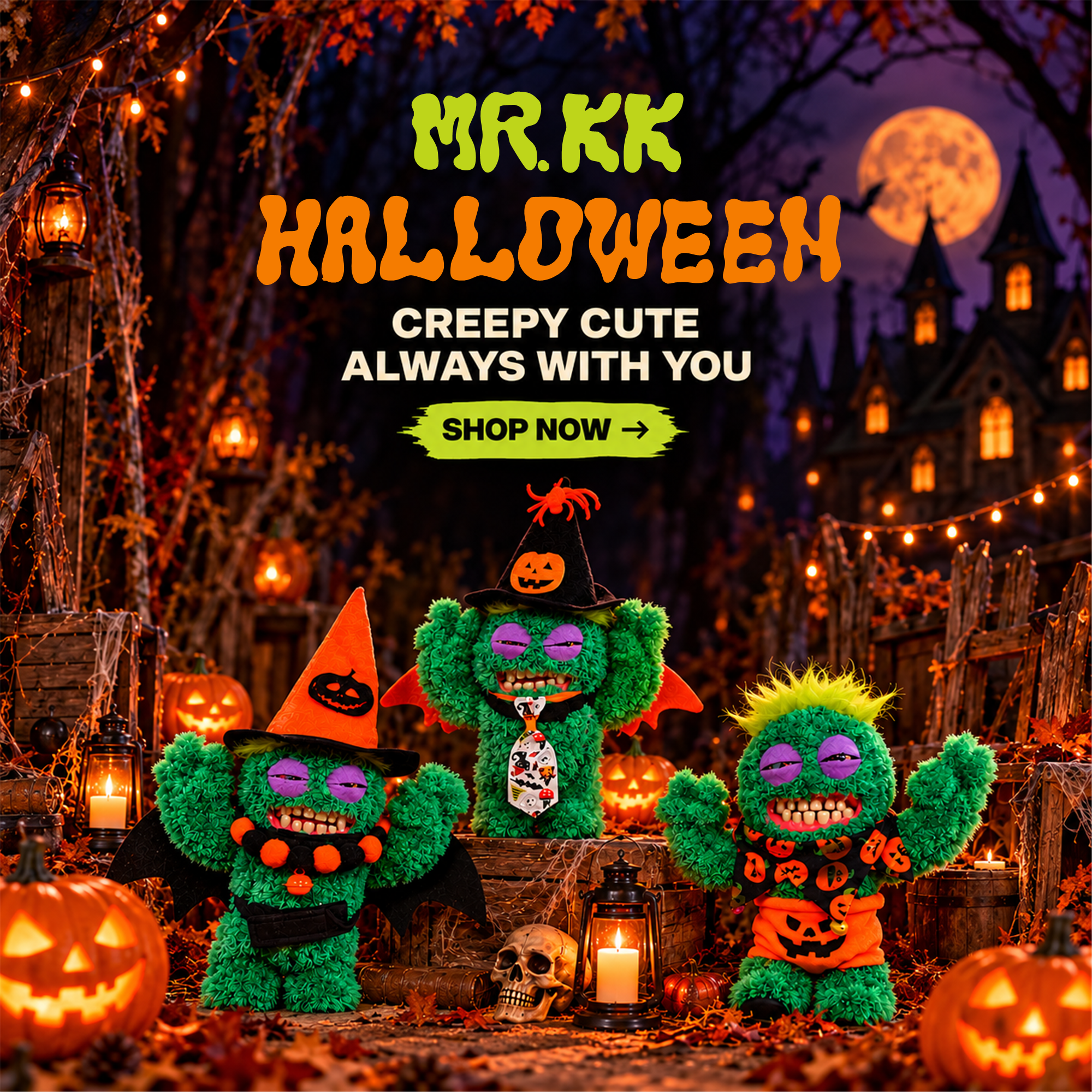 Meet Halloween Mr. KK