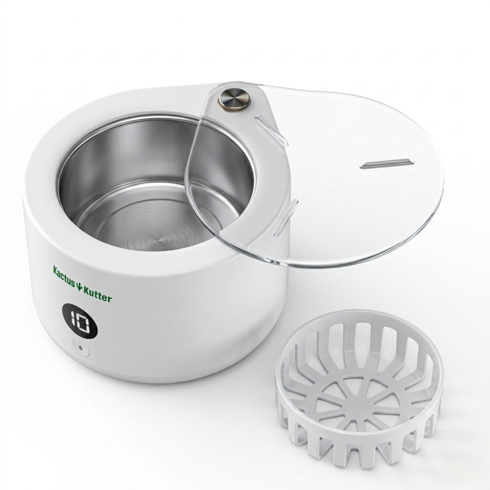KactusKutter UltraSonic Pro Cleaner - 45000Hz High-Frequency, Waterproof & Dustproof